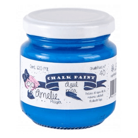 Chalk Paint Amelie 120ml Azul Mar