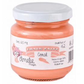 Chalk Paint Amelie 120ml Coral