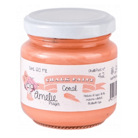 Chalk Paint Amelie 120ml Coral