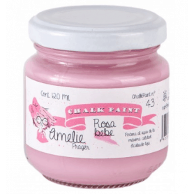 Chalk Paint Amelie 120ml Rosa Bebé