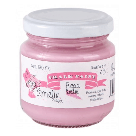 Chalk Paint Amelie 120ml Rosa Bebé