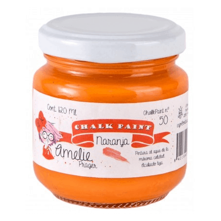 Chalk Paint Amelie 120ml Naranja