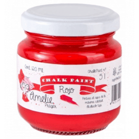 Chalk Paint Amelie 120ml Rojo