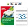 Etiquetas Apli 12059 Recicladas 70 x 25,4 mm