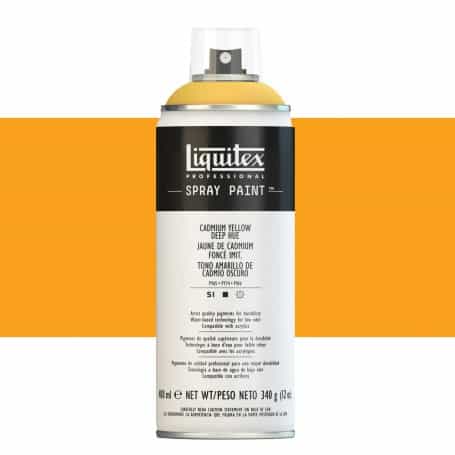 Amarillo Cadmio Oscuro Liquitex Spray Acrílico