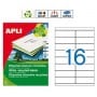 Etiquetas Apli 12064 Recicladas 105 x 35 mm