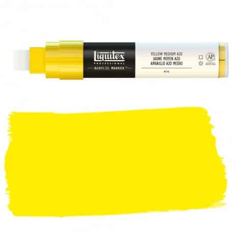 Amarillo Azo medio Liquitex Paint Marker Punta Ancha