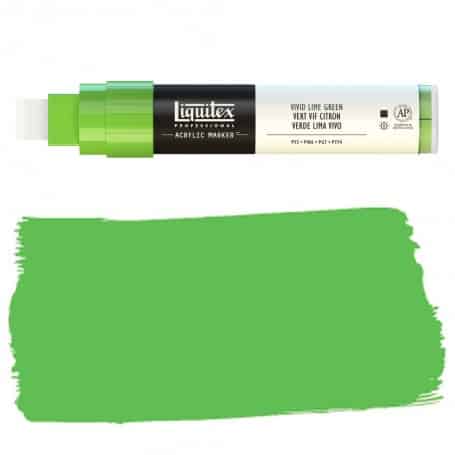 Verde Lima Vivo Liquitex Paint Marker Punta Ancha