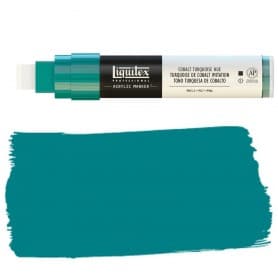 Ancha Turquesa de Cobalto Liquitex Paint Marker Punta