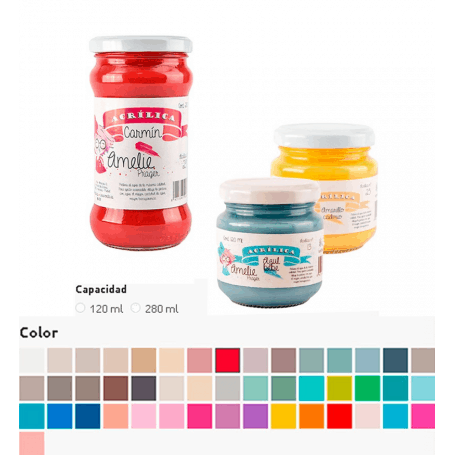 Chalk Paint Amelie 280ml Sombra