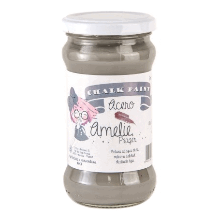 Chalk Paint Amelie 280ml Acero