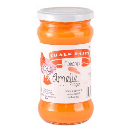 Chalk Paint Amelie 280ml Naranja