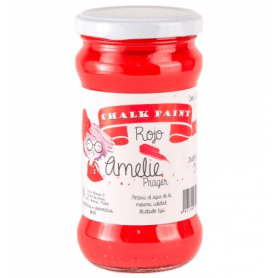 Chalk Paint Amelie 280ml Rojo