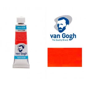 ROJO PERMANENTE CLARO 370 ACUARELA VAN GOGH 10 ML