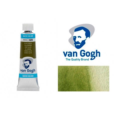 VERDE OLIVA 620 ACUARELA VAN GOGH 10 ML