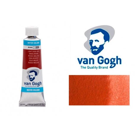 ROJO INGLÉS 339 ACUARELA VAN GOGH 10 ML