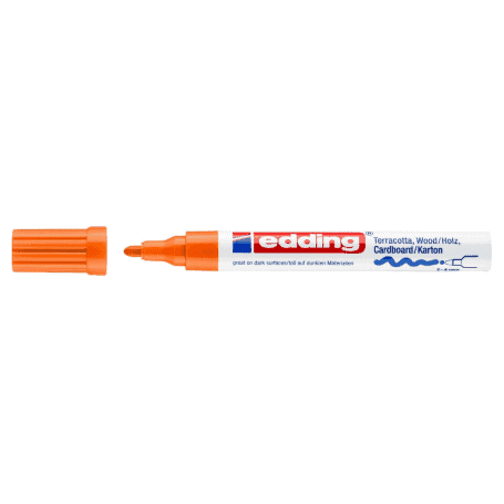 Rotulador Deco Marker Edding 4000 Naranja