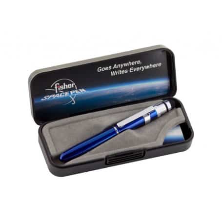 Bolígrafo Fisher Bull Grip con Stylus y clip Azul