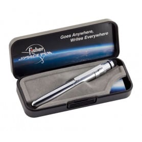 Bolígrafo Fisher Bull Grip con Stylus y clip Cromado