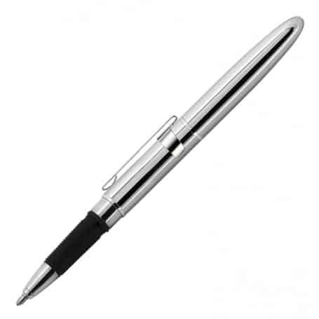 Bolígrafo Fisher Bull Grip con Stylus y clip Cromado