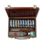 Caja Acrílico Extrafino Titan 40 ml con Accesorios