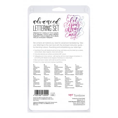 Set Lettering Advanced Tombow