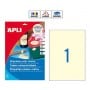 Etiquetas Apli 11802 Crema 210 x 297 mm