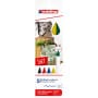 Pack 5 rotuladores textiles Edding 4600 tonos Básicos