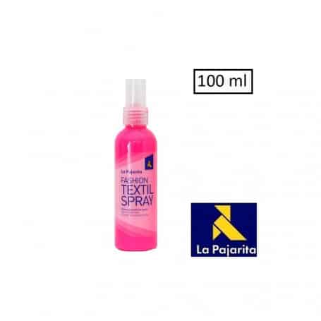 Spray Pintura textil La pajarita Fluor Pink TS-15