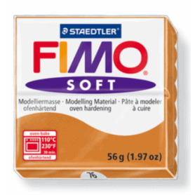 Fimo soft 56g Cognac Nº76