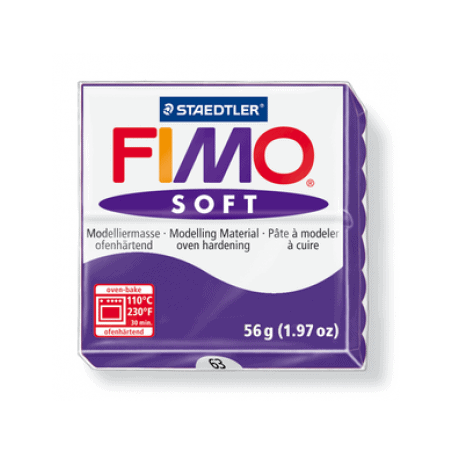 Fimo soft 56g Ciruela Nº63