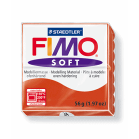 Fimo soft 56g Rojo Indian Nº24