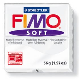 Fimo Soft 56g Blanco 0