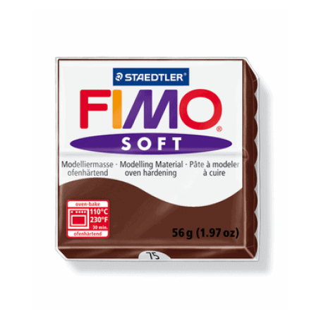 Fimo soft 56g Chocolate Nº75