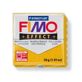 Fimo effect 56g Oro purpurina Nº112