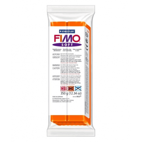 Fimo Soft 350g Naranja Nº42