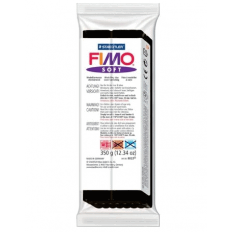 Fimo Soft 350g Negro Nº9