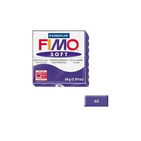 Fimo soft 56g Ciruela Nº63