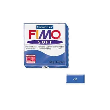 Fimo soft 56g Azul Brillante Nº33