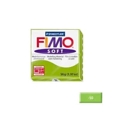 Fimo soft 56g Verde Manzana Nº50