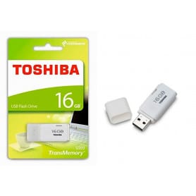 Pendrive Toshiba 16 GB 2.0 blanco