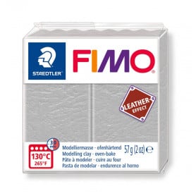 Fimo Leather-Effect Gris Paloma 809