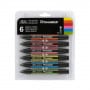 Set 6 Promarker Tonos Vibrantes, Winsor&Newton