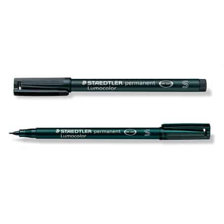 Rotulador Punta Extra Fina Negro Lumocolor Staedtler