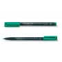 Rotulador Punta Extra Fina Verde Lumocolor Staedtler