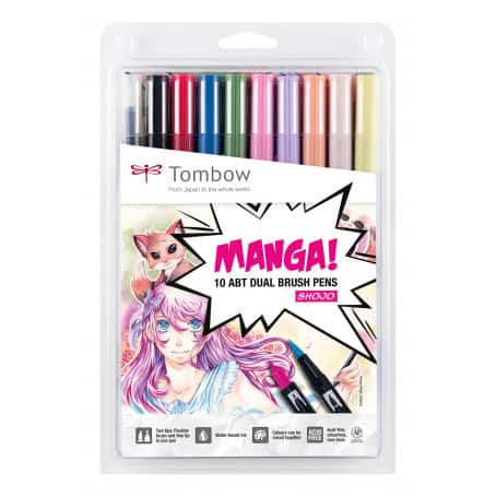 dual-brush-manga-shojo-set-10-rotuladores-tombow-goya