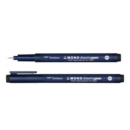 Rotulador Fineliner Negro Mono Drawing Pen Tombow