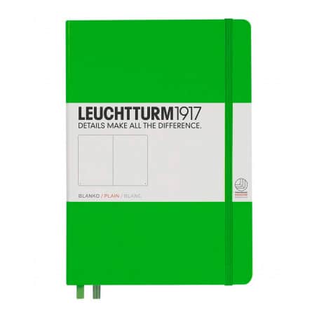 notebook-medium-hoja-lisa-leuchtturm-goya