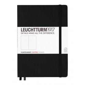 Notebook Medium Hoja Puntos Leuchtturm