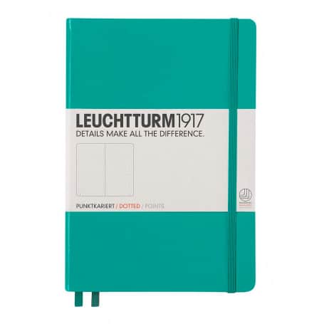 Notebook Medium Hoja Puntos Leuchtturm